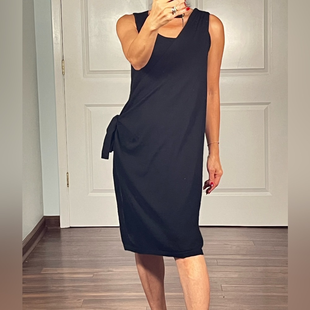 TSE 100% cashmere overlay minimalist sweater dress size S